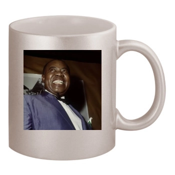 Louis Armstrong 11oz Metallic Silver Mug