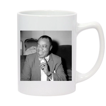 Louis Armstrong 14oz White Statesman Mug