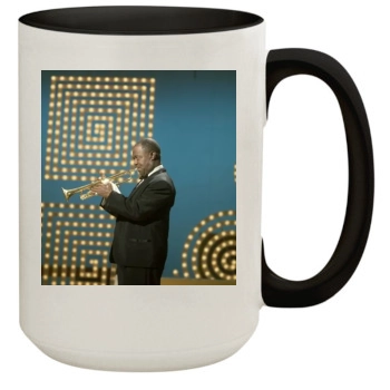 Louis Armstrong 15oz Colored Inner & Handle Mug