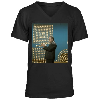 Louis Armstrong Men's V-Neck T-Shirt