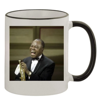 Louis Armstrong 11oz Colored Rim & Handle Mug