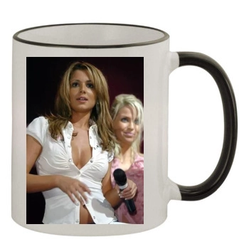 Cheryl Tweedy 11oz Colored Rim & Handle Mug