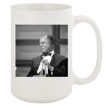 Louis Armstrong 15oz White Mug