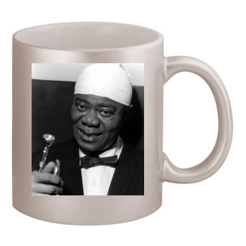 Louis Armstrong 11oz Metallic Silver Mug