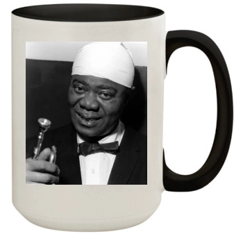 Louis Armstrong 15oz Colored Inner & Handle Mug