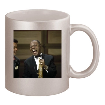 Louis Armstrong 11oz Metallic Silver Mug