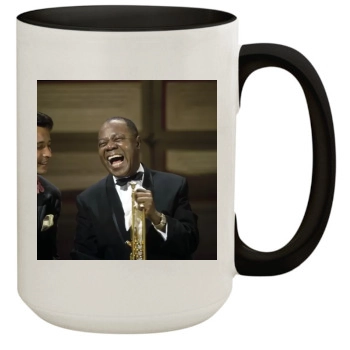 Louis Armstrong 15oz Colored Inner & Handle Mug