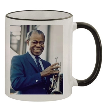 Louis Armstrong 11oz Colored Rim & Handle Mug