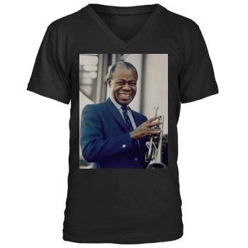 Louis Armstrong Men's V-Neck T-Shirt