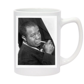 Louis Armstrong 14oz White Statesman Mug