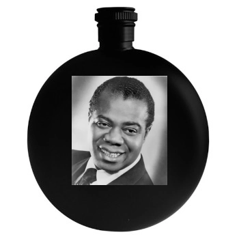 Louis Armstrong Round Flask