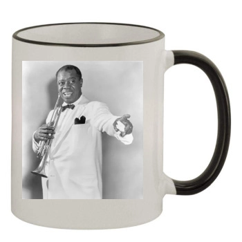 Louis Armstrong 11oz Colored Rim & Handle Mug