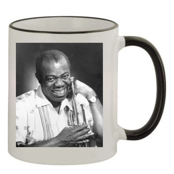 Louis Armstrong 11oz Colored Rim & Handle Mug