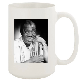 Louis Armstrong 15oz White Mug