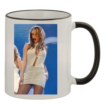 Cheryl Tweedy 11oz Colored Rim & Handle Mug