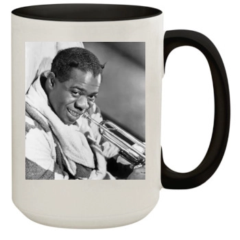 Louis Armstrong 15oz Colored Inner & Handle Mug