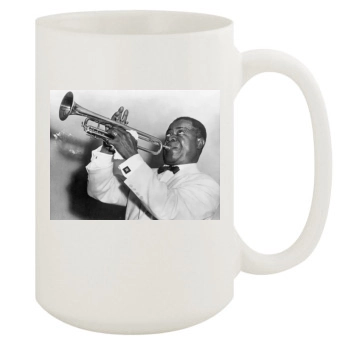 Louis Armstrong 15oz White Mug