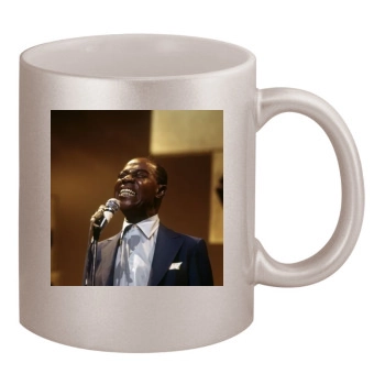 Louis Armstrong 11oz Metallic Silver Mug