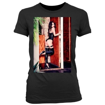 Megan Fox Women's Junior Cut Crewneck T-Shirt