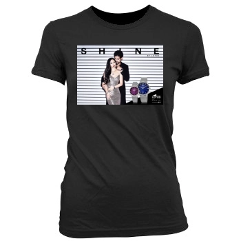 Megan Fox Women's Junior Cut Crewneck T-Shirt