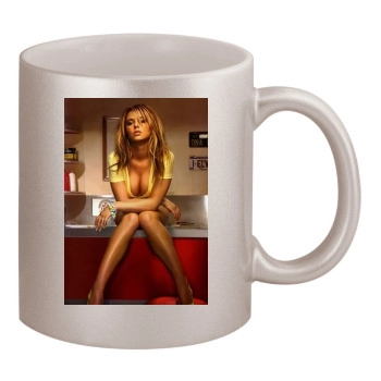 Cheryl Tweedy 11oz Metallic Silver Mug