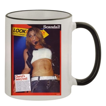 Cheryl Tweedy 11oz Colored Rim & Handle Mug