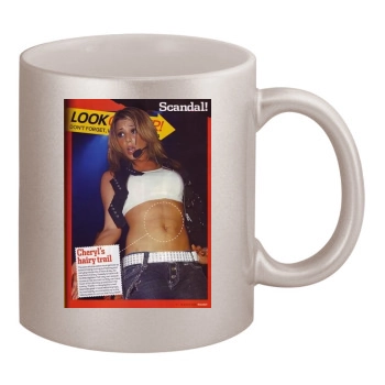 Cheryl Tweedy 11oz Metallic Silver Mug