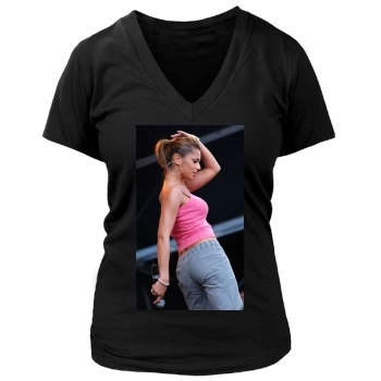 Cheryl Tweedy Women's Deep V-Neck TShirt