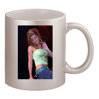 Cheryl Tweedy 11oz Metallic Silver Mug