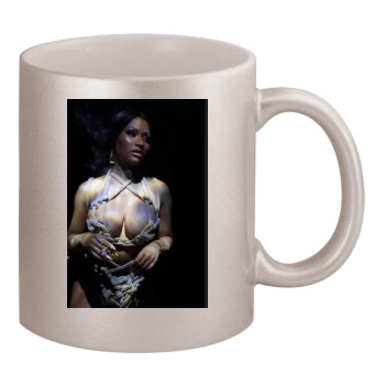 Nicki Minaj 11oz Metallic Silver Mug