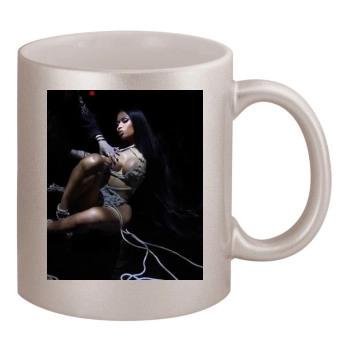 Nicki Minaj 11oz Metallic Silver Mug