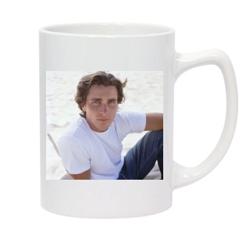 Christian Bale 14oz White Statesman Mug