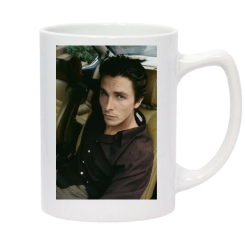 Christian Bale 14oz White Statesman Mug