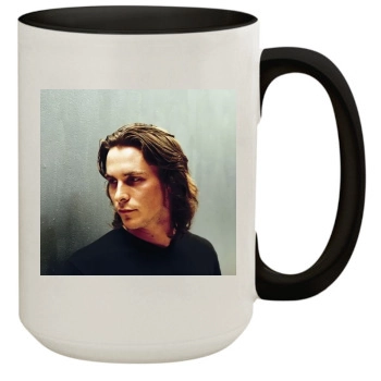 Christian Bale 15oz Colored Inner & Handle Mug