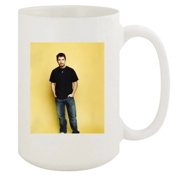 Christian Bale 15oz White Mug