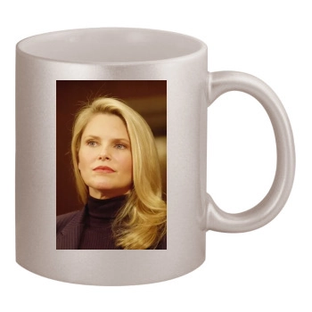 Christie Brinkley 11oz Metallic Silver Mug