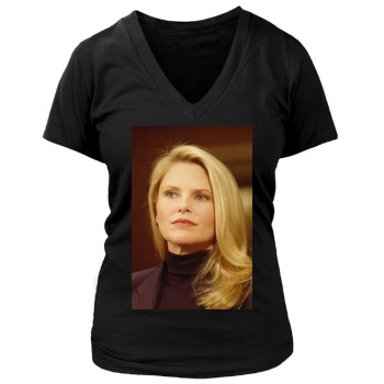 Christie Brinkley Women's Deep V-Neck TShirt