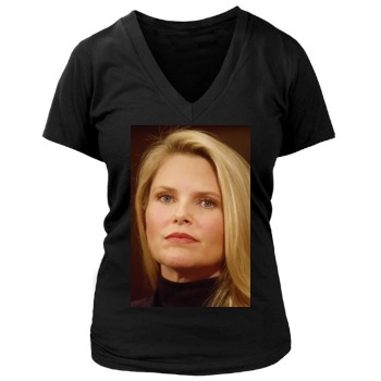 Christie Brinkley Women's Deep V-Neck TShirt