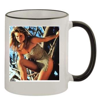 Christie Brinkley 11oz Colored Rim & Handle Mug