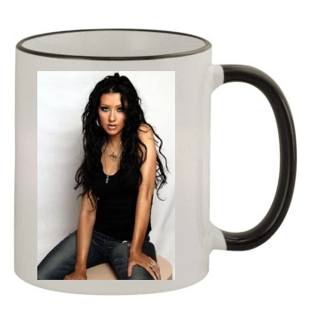 Christina Aguilera 11oz Colored Rim & Handle Mug