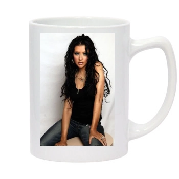 Christina Aguilera 14oz White Statesman Mug