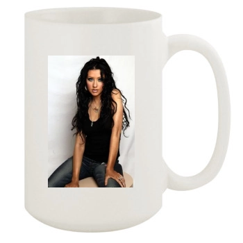 Christina Aguilera 15oz White Mug