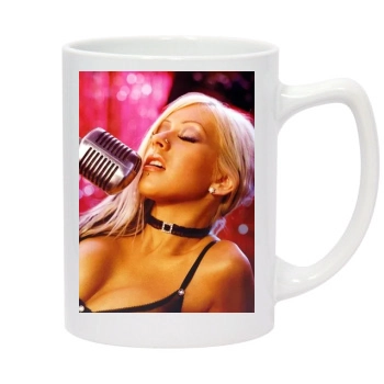 Christina Aguilera 14oz White Statesman Mug