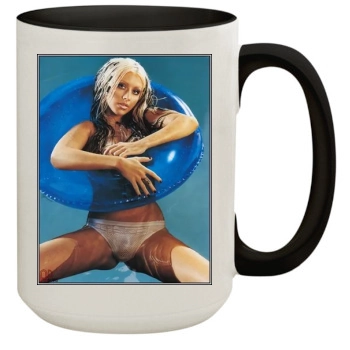 Christina Aguilera 15oz Colored Inner & Handle Mug