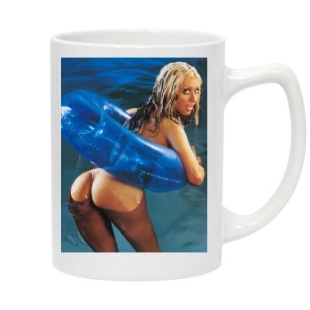 Christina Aguilera 14oz White Statesman Mug