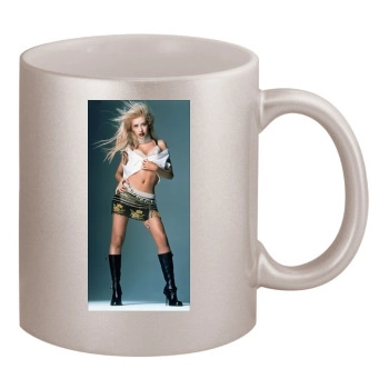 Christina Aguilera 11oz Metallic Silver Mug