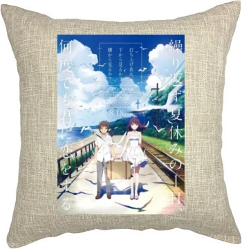 Uchiage hanabi shita kara miru ka Yoko kara miru ka 2017 Pillow