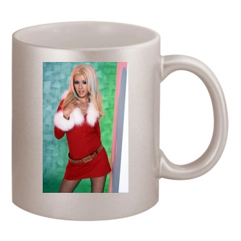 Christina Aguilera 11oz Metallic Silver Mug