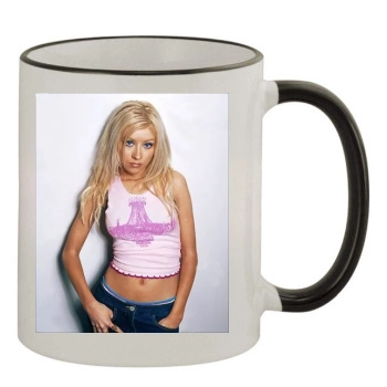 Christina Aguilera 11oz Colored Rim & Handle Mug