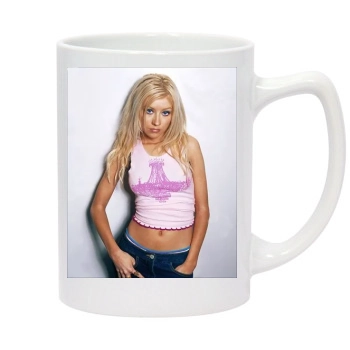 Christina Aguilera 14oz White Statesman Mug